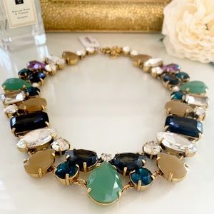 NWT- J.Crew Crystal Melange Necklace